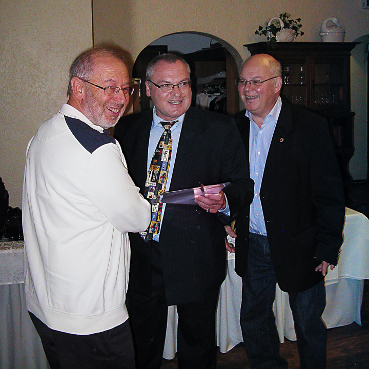 R. Schulte-Holthey mit P. Hullermann und G. Scholtz